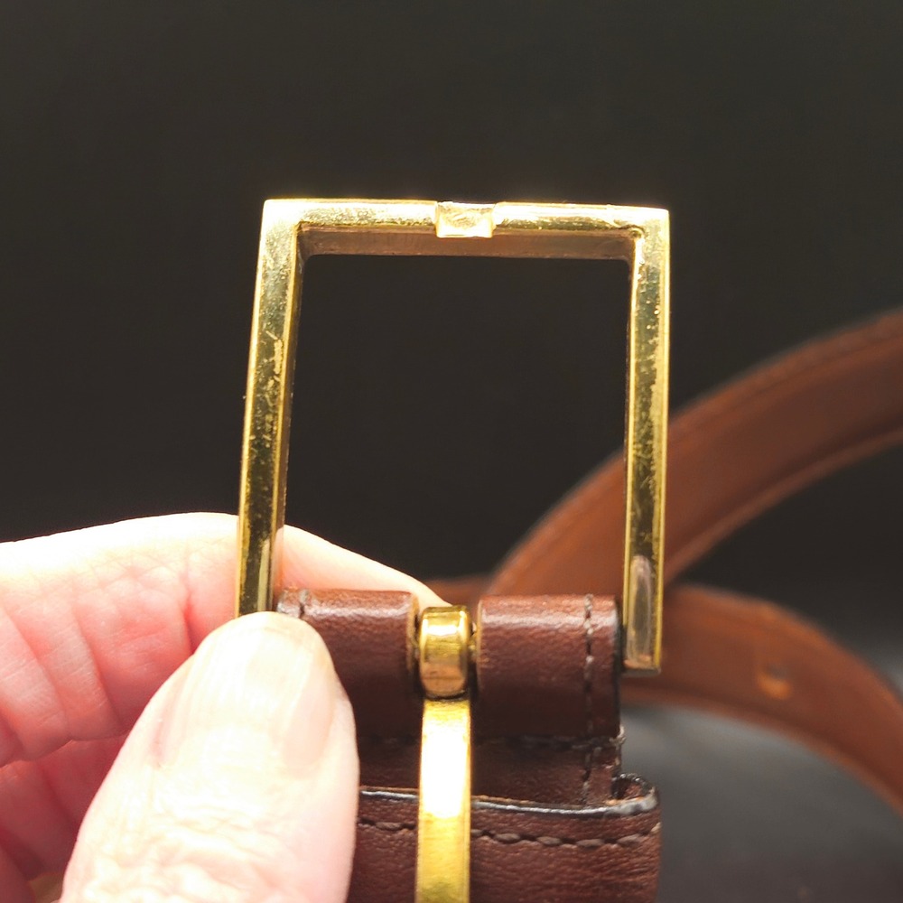 Vintage Dooney & Bourke Leather Belt Size 34 Model 10502 - Picture 4 of 5